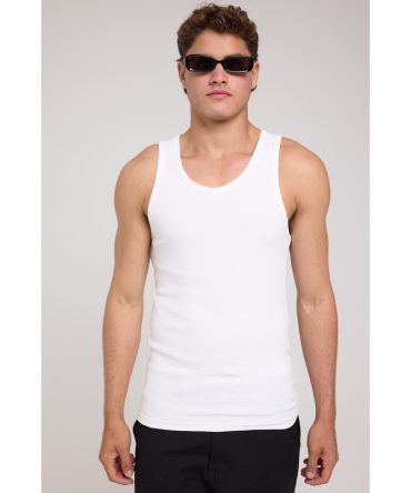 Common Need Boardmaker Singlet White