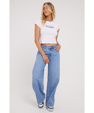 Wrangler Low Rise Farrah Jean Faded Mary Jane