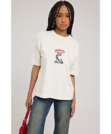 Worship Hold Up Regular Fit Tee Bone