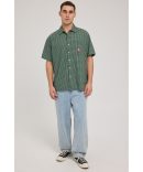 Worship Worship Big Baggy Denim Short Dirty Mid Blue