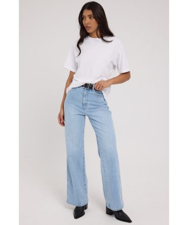 Wrangler Hi Bells Blue Curl