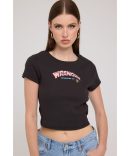 Wrangler Reactions Baby Rib Tee Khaki Stone