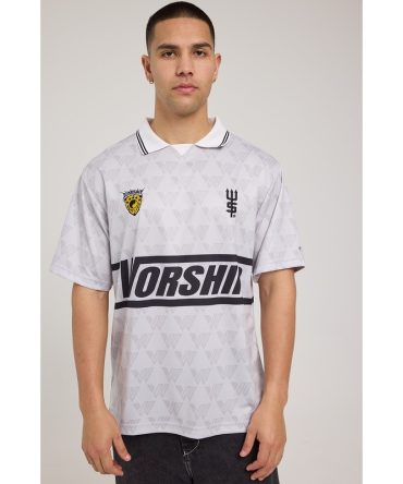 Worship Backfield Football Jersey Grey Mist