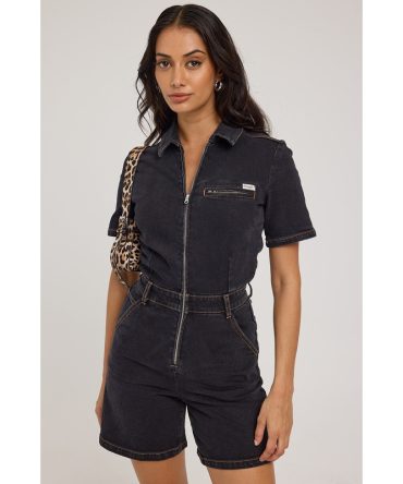 Wrangler Breakout Carpenter Romper Universal Black