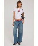 Wrangler Low Rise Farrah Jean Faded Mary Jane