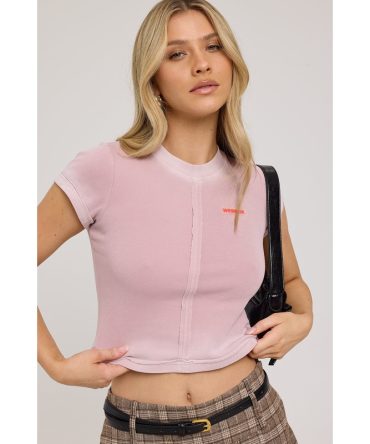 Worship Core Divided Teeny Tee Lilac Fade