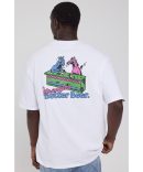 Wrangler Crush Boxcar Tee Dark Slate