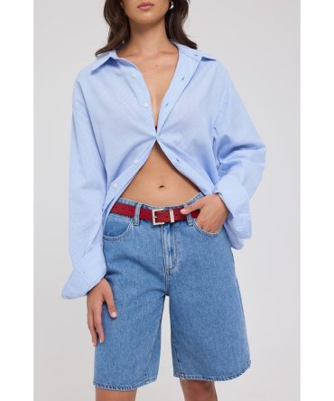 Wrangler Mid Farrah Short Infinite Blue