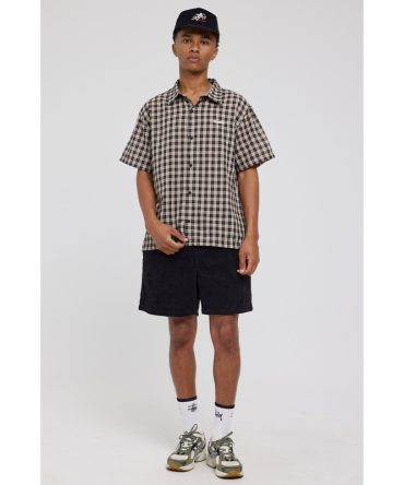 Xlarge 91 Wide Cord Beachshort Pigment Black