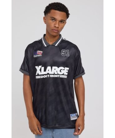 Xlarge Football SS Tee Black
