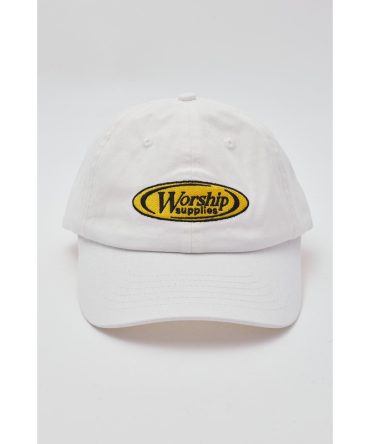 Worship Overt 6 Panel Dad Hat Cream