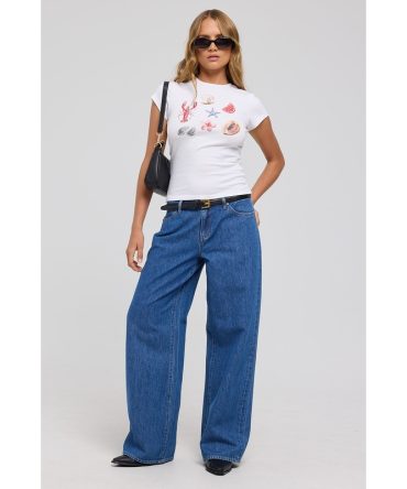 Wrangler Low Farrah Light Speed Blue