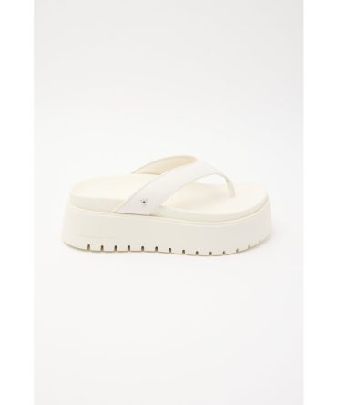 Windsor Smith Tomorrow Flatform Wedge White