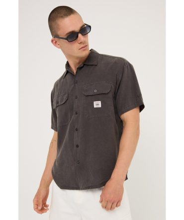 Worship Service Work Shirt Worn Black