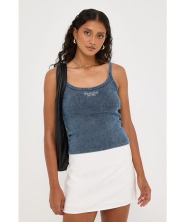 Wrangler Rising Staple Cami Indigo