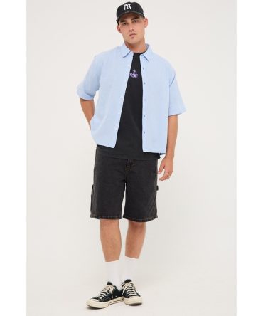 Worship Nucore Carpenter Short Black Rinse