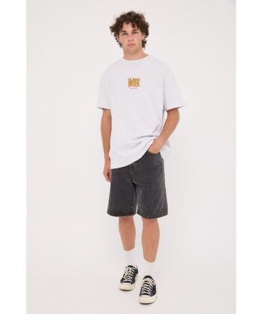 Wndrr Toast Box Fit Tee White Marle