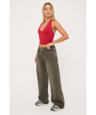 Worship Baggy Low Rider Jean Smokestorm