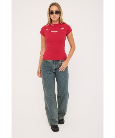 Worship Be Cool Sloucher Jean Blue Haze