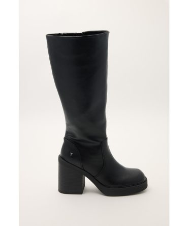 Windsor Smith Direction PU Boot Black