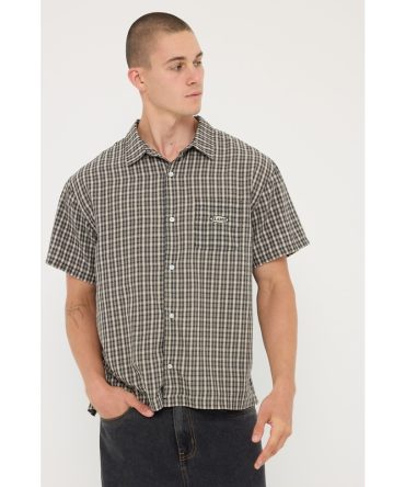 Xlarge Oval Shirt Black Check