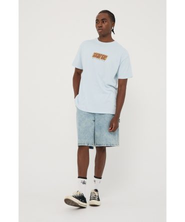 Xlarge Star Slant Tee Pigment Blue
