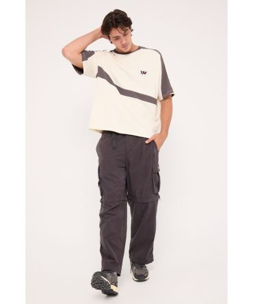 Worship Core Zip off Cargo Pant Dark Charcoal