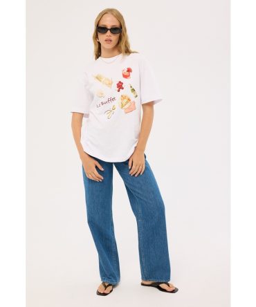 Wrangler Low Bella Baggy Jean Lush Blues