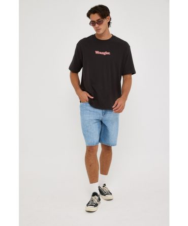 Wrangler Steezy Short Acoustic Blue