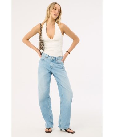 Wrangler Mid Bella Baggy Jean Groove Blue