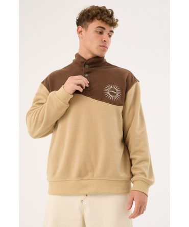 Wrangler Mountains Polar Fleece Brown Sand