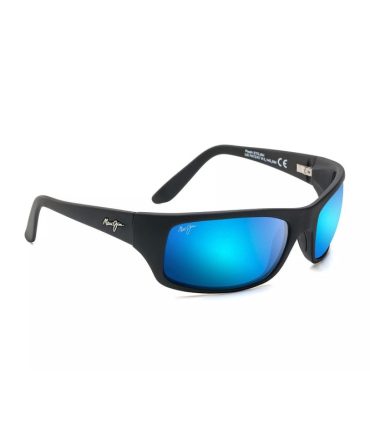 B202-02M Peahi matte black/blue hawaii polarised lens