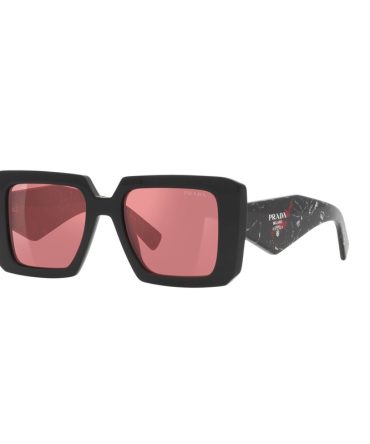 SPR23YS 1AB06Q BLACK MARBLE/RED MIRROR LENS