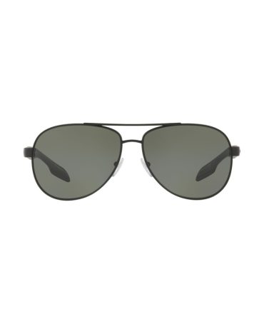 SPS53PS DG05X1  BLACK RUBBER/POLARISED GREEN