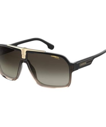 Carrera 1014/s R60 black brown fade/brown gradient lens
