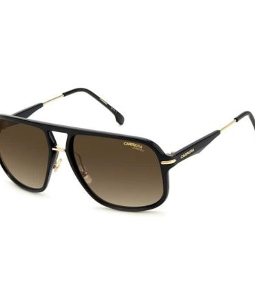 Carrera 296/S 2M2 black gold/brown gradient lens