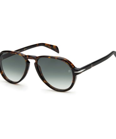 DB7079/s 086/9K dark havana/green gradient lens