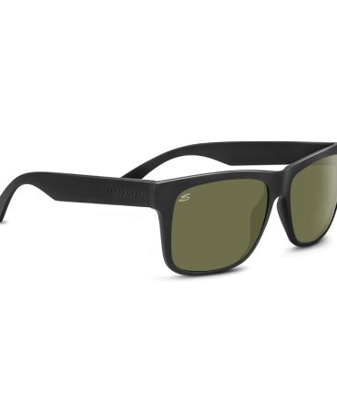 Positano 8370 matte black/Ppol 555NM green polarisedARISED LENS