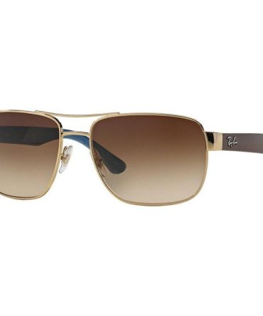 RB3530 001/13 gold/blur brown brownn gradient lens