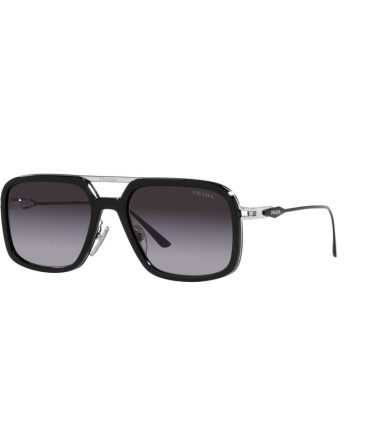 SPR57ZS 1AB09S BLACK PALE GOLD/GREY GRADIENT LENS