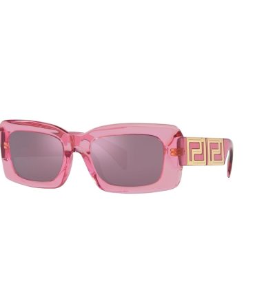 VE4444U 5355AK TRANSPARENT PINK/VIOLET MIRROR LENS