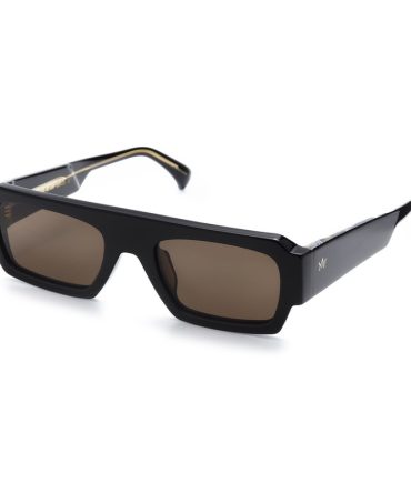 HOWIE LARGE BLACK/SMOKE POLARISED LENS