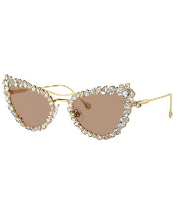SK7011 402263 gold frame crystal clip on