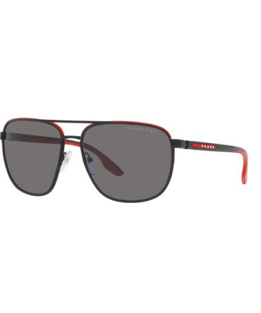 SPS50YS 19G02G (62) BLACK/RED/POLARISED DARK GREY