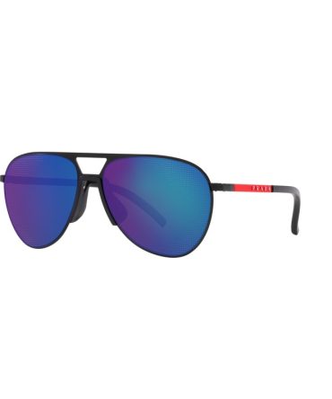 SPS51XS 1BO08U MATTE BLACK/LIGHT GREEN BLUE MIRROR
