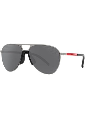 SPS51XS 5AV07U GUNMETAL/GREY MIRROR BLACK LENS