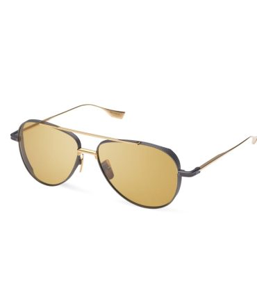 Subsystem DTS141-A-02 black iron & gold/amber lens