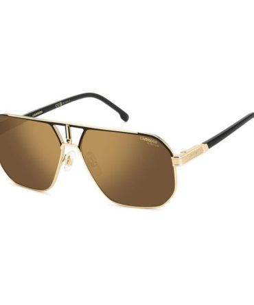 Carrera 1062/S I46/YL matte black gold/brown polarised lens