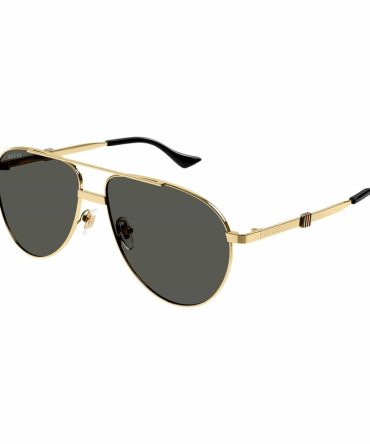 GG1440S 001 GOLD/GREY LENS