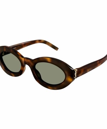 SLM136 002 Havana/Green lens